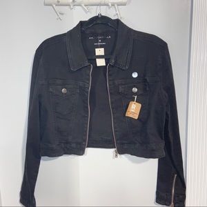 Cropped Jean Jacket